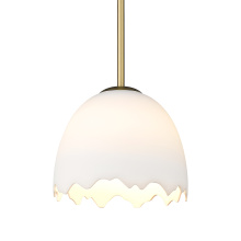 Golden 6951-S BCB-POR - Wry Lighting Brinkley 1-light Pendant in Brushed Champagne Brass